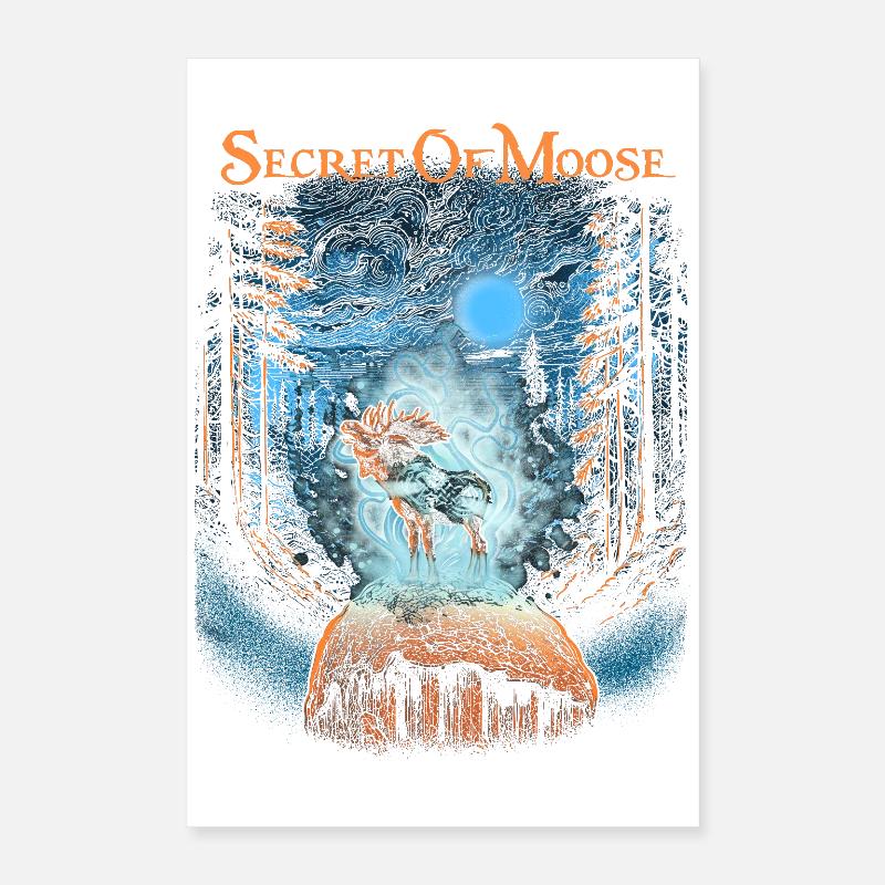 LE SECRET DE L’ORIGNAL - Le secret de l’orignal Poster 40 x 60 cm