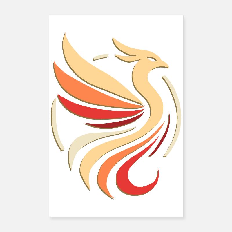 Phönix Poster 40x60 cm