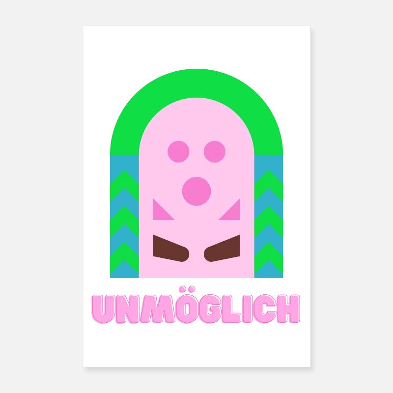 Unmöglich Poster 40x60 cm