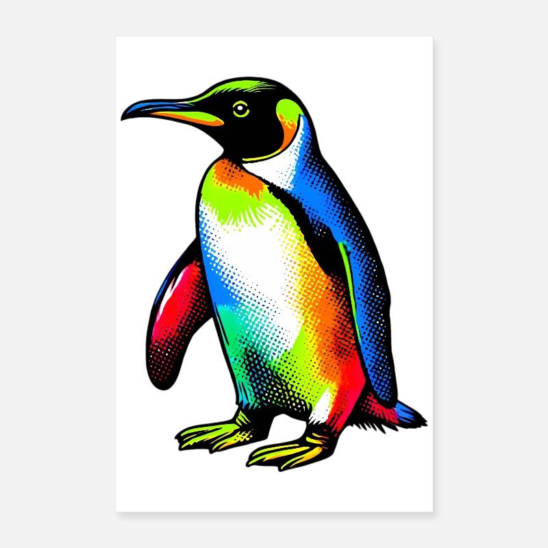 Pingouin Poster 40 x 60 cm
