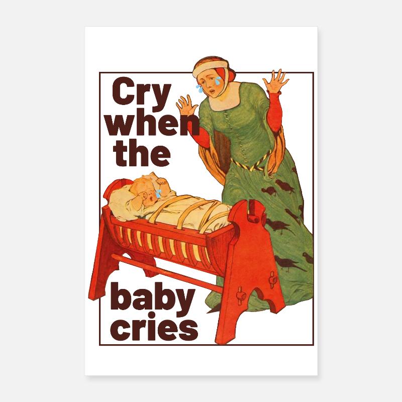 Middelalderlig morkunst Poster 40x60 cm