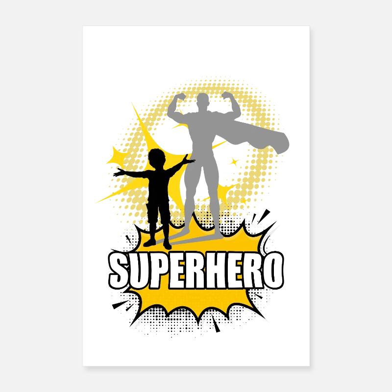 Super bébé Poster 40 x 60 cm