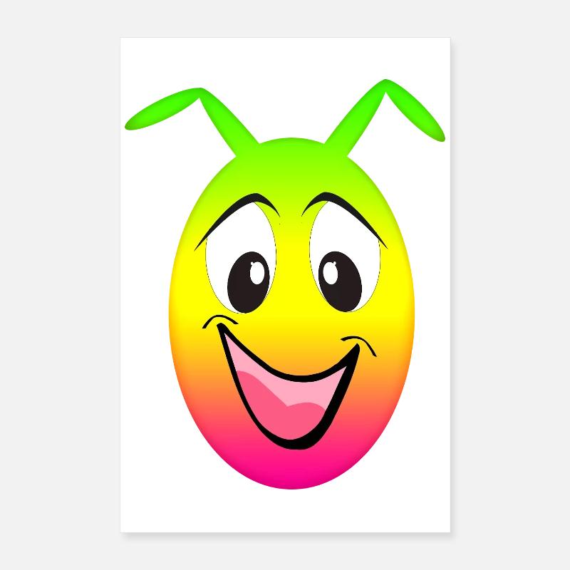 Rainbow Smile Poster 16" x 24" (40x60 cm)