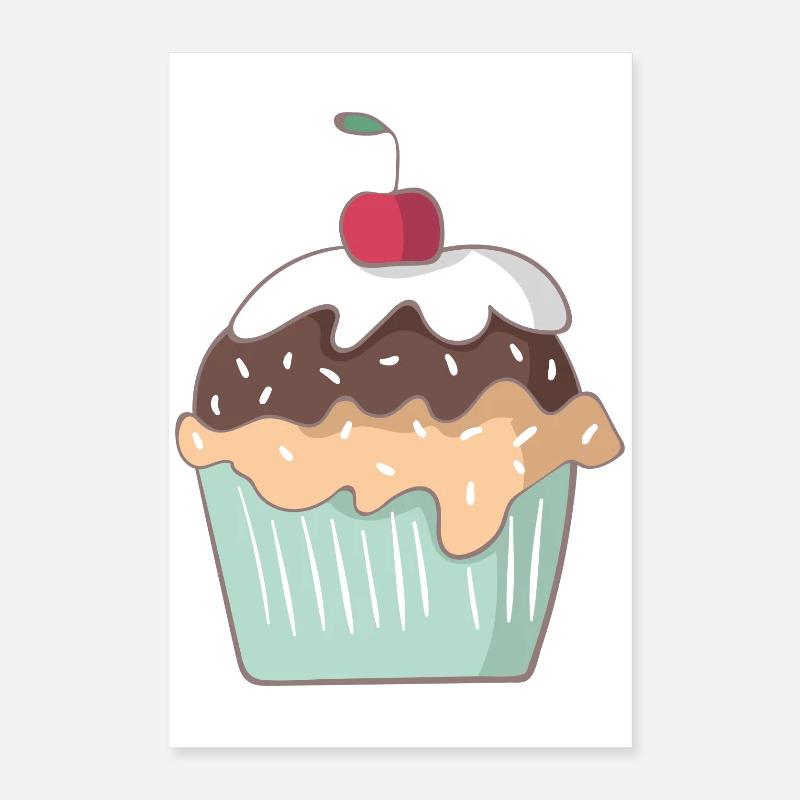 cupcake Poster 16" x 24" (40x60 cm)