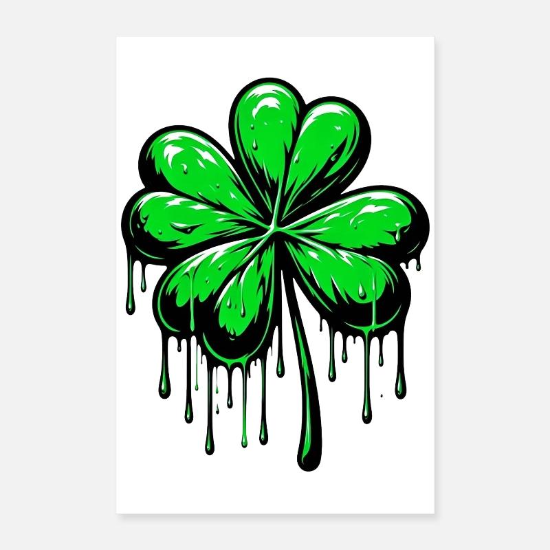 Four-leaf clover Poster 16" x 24" (40x60 cm)