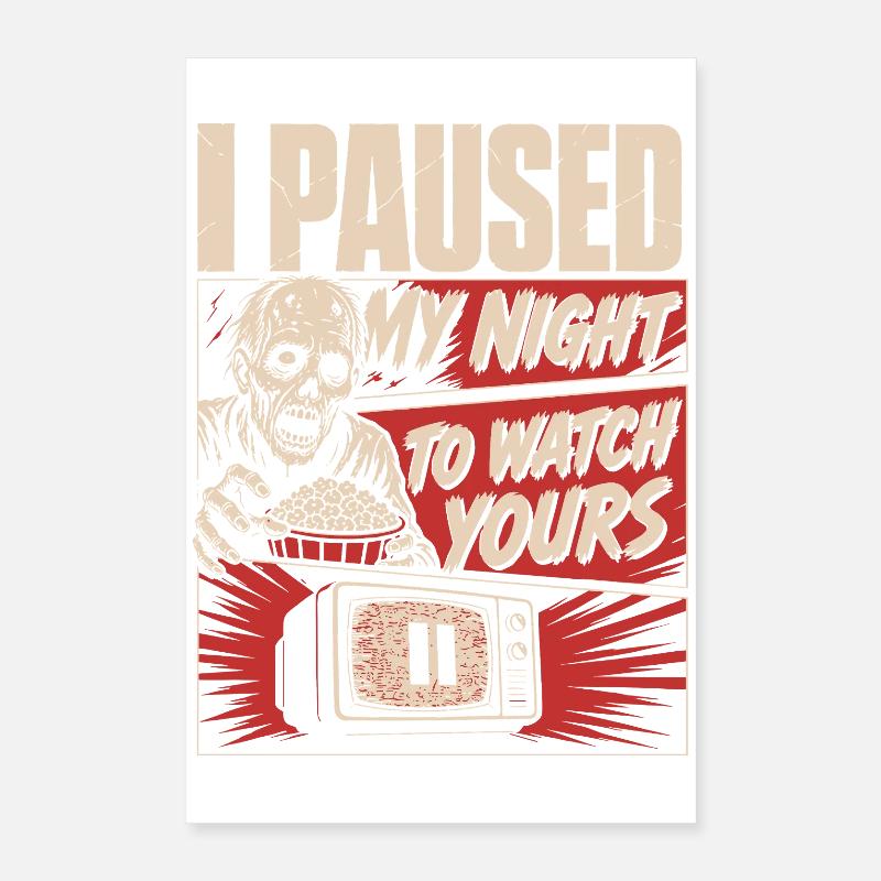 Horror Personality Trait Design Poster 40x60 cm