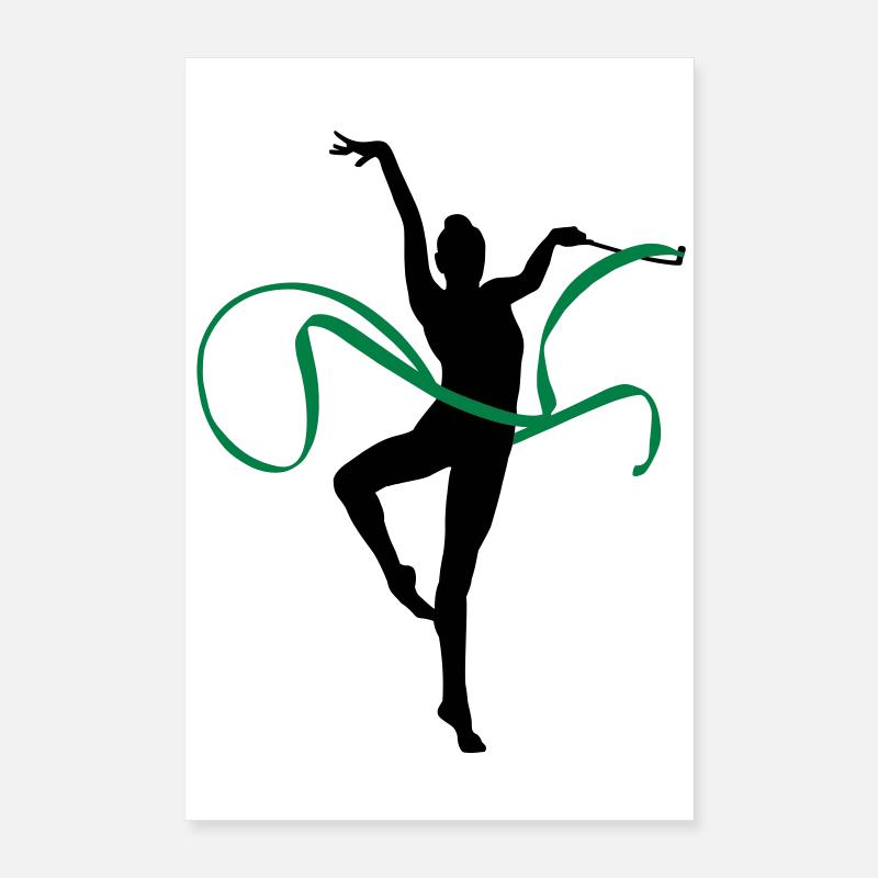 Rhythmic gymnastics Poster 16" x 24" (40x60 cm)