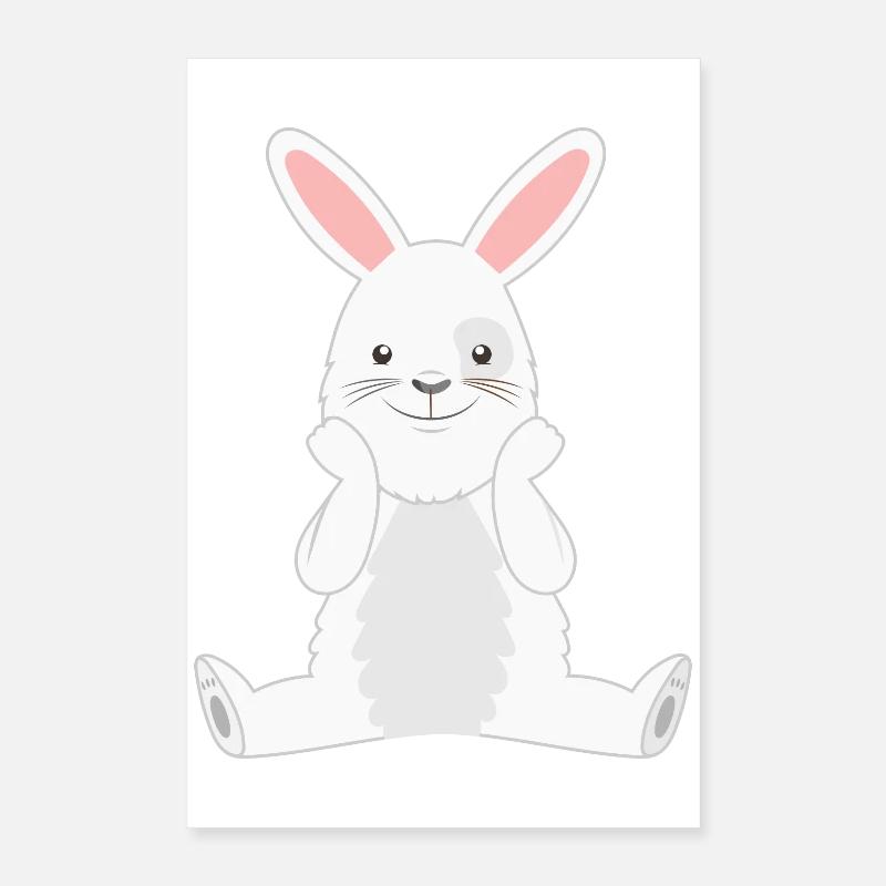 Lapin lapin Poster 40 x 60 cm