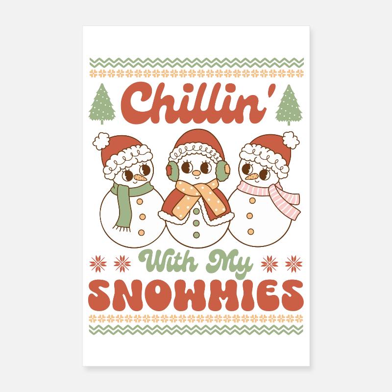 Hässlicher Weihnachtspullover Poster 40x60 cm