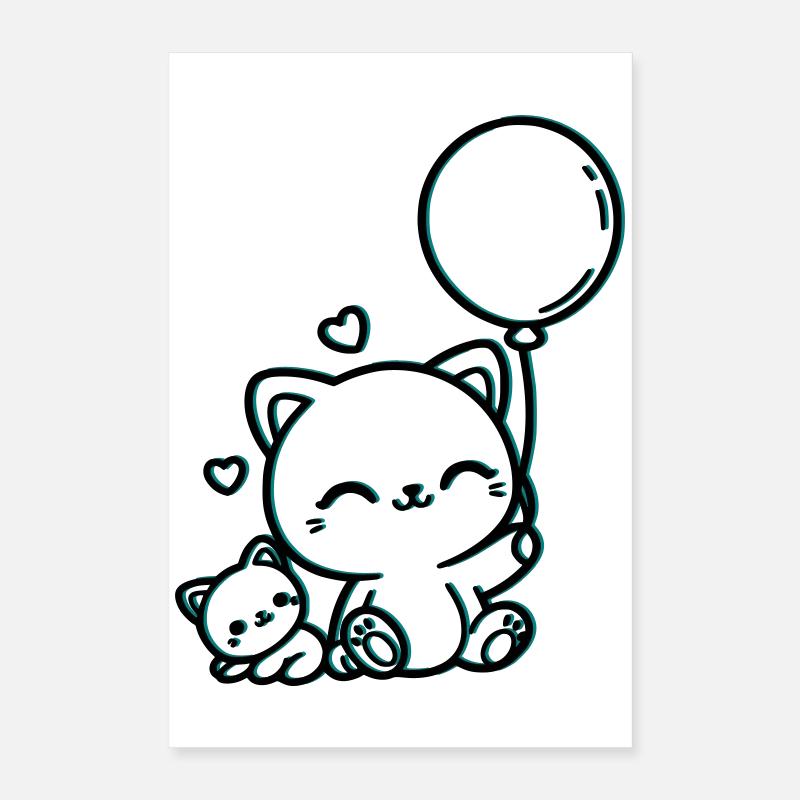 Feline Poster 16" x 24" (40x60 cm)