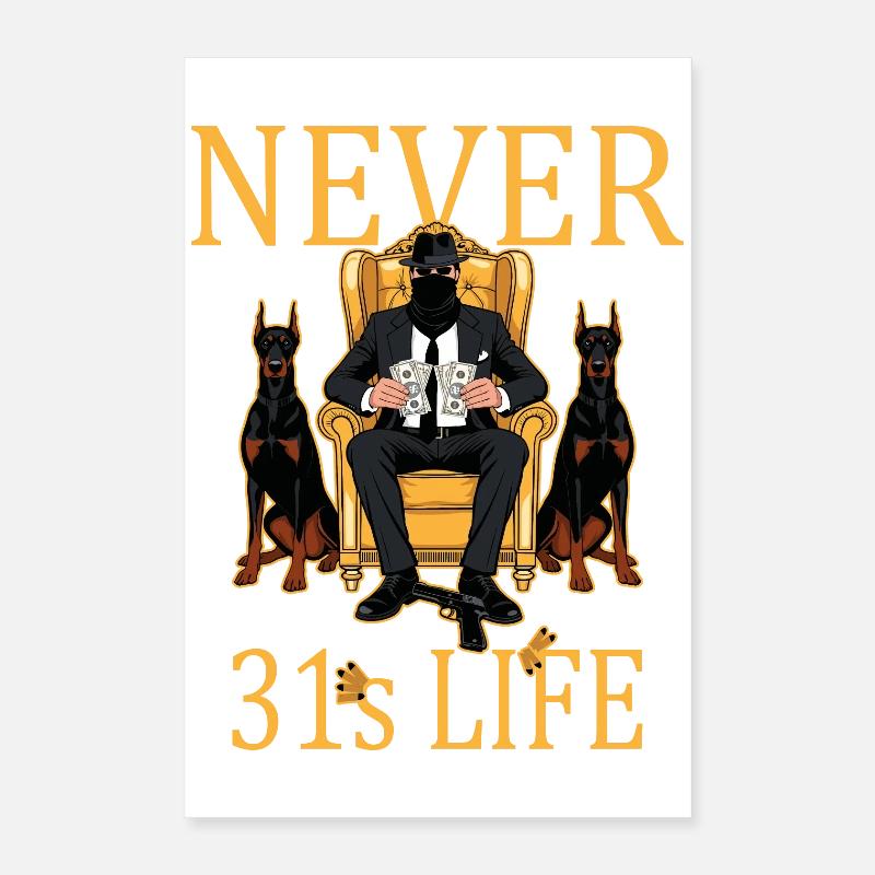 Jamais 31 Poster 40 x 60 cm