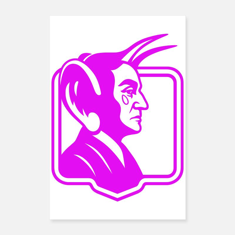 Devil big Ear Pop Art Poster 40x60 cm