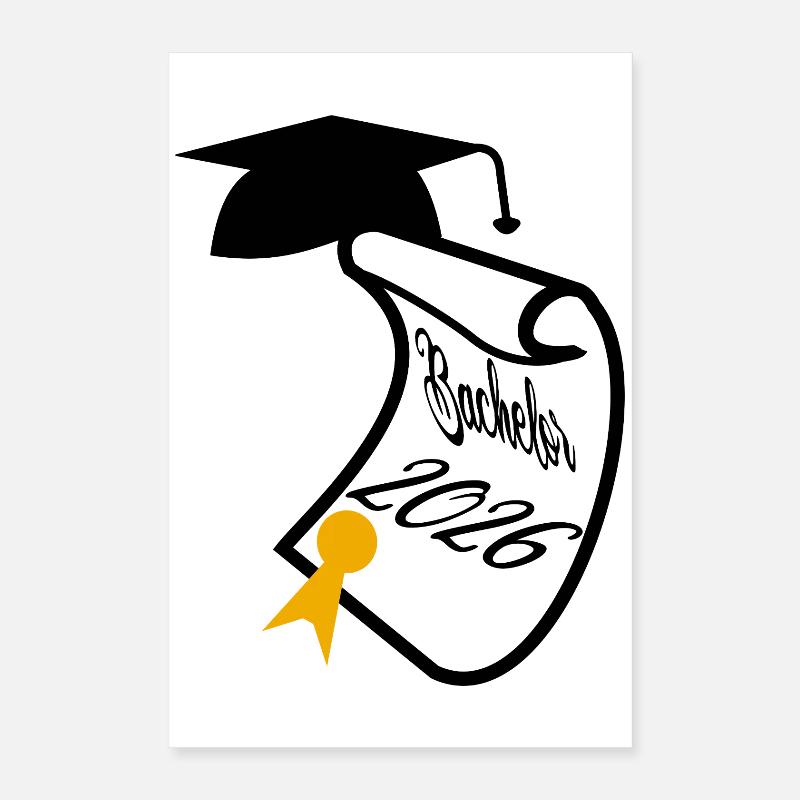 Bachelor 2026 Poster 40x60 cm
