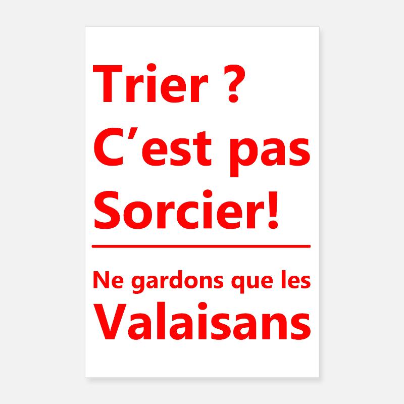 Sorting is not rocket science! Let's keep only the Valai Poster 16" x 24" (40x60 cm)