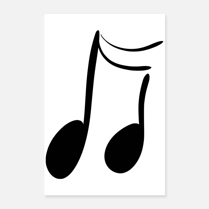 note Poster 40 x 60 cm