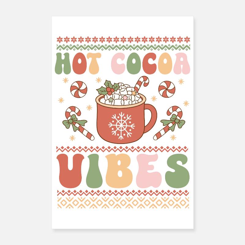 Pull de Noël moche Poster 40 x 60 cm