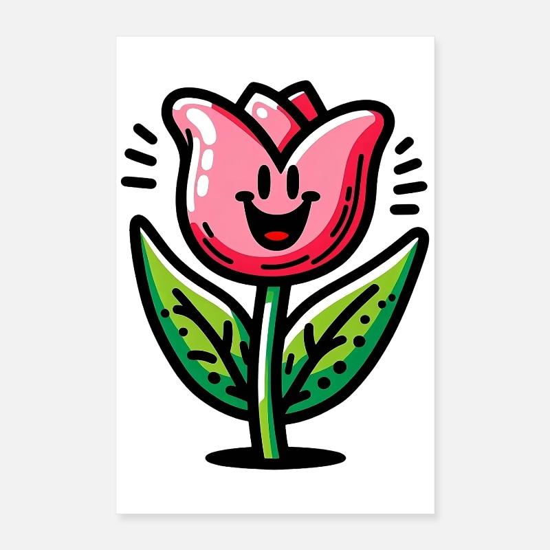 Tulip Poster 16" x 24" (40x60 cm)