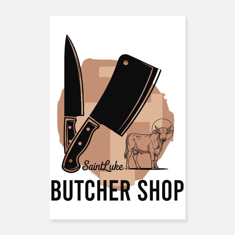 Boucherie Poster 40 x 60 cm