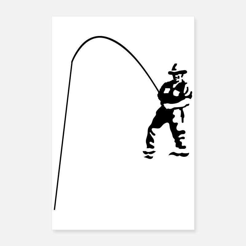 Angler Poster 40x60 cm