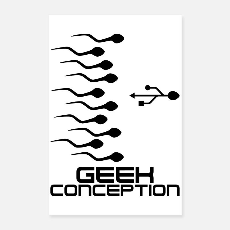 Geek Conception Poster 40 x 60 cm