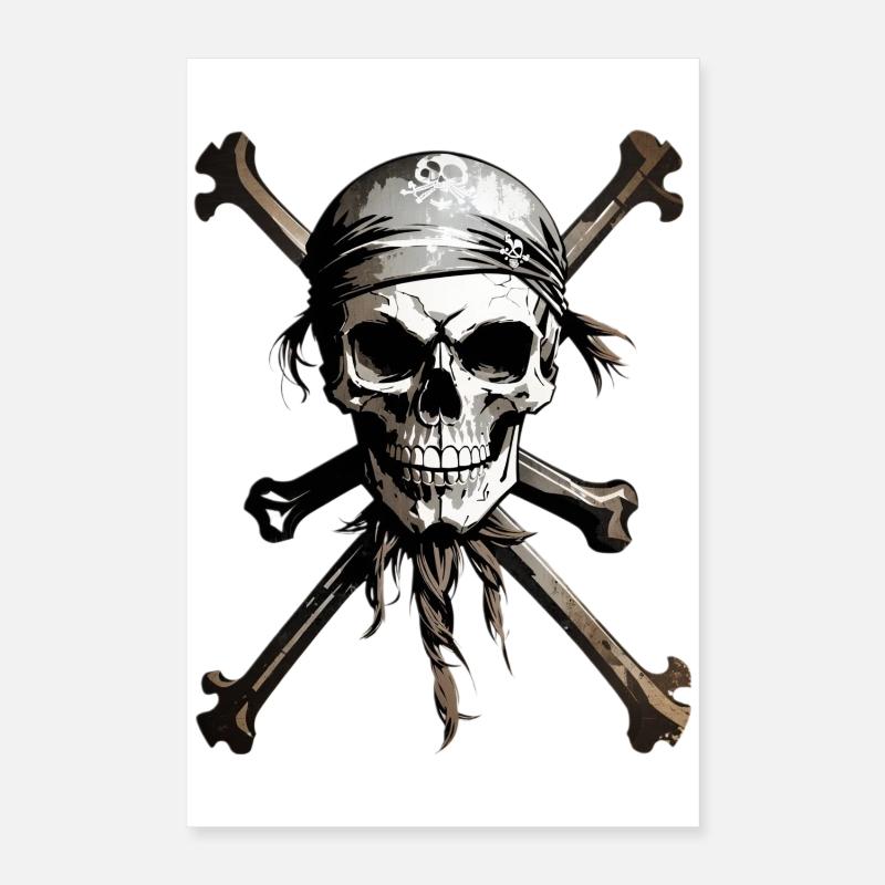 Pirat, Seeräuber Poster 40x60 cm