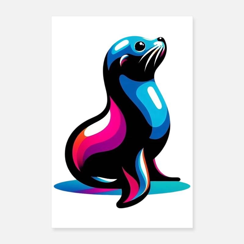 Phoque Poster 40 x 60 cm