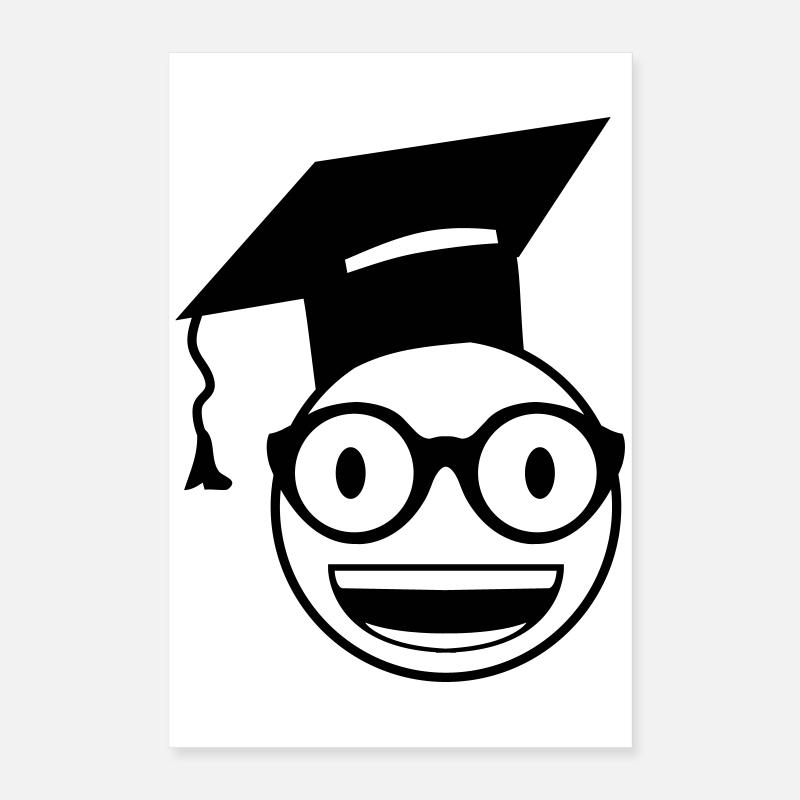 Étudiant nerd Poster 40 x 60 cm