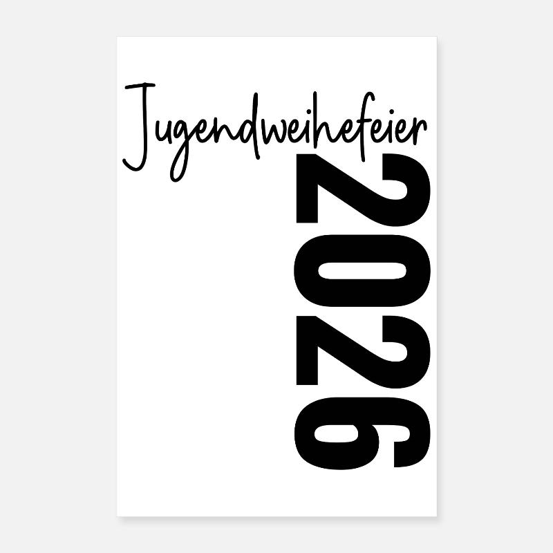 Jugendweihefeier 2026 Poster 40x60 cm