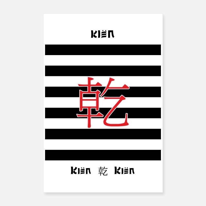 I Ching – Le créatif Poster 40 x 60 cm