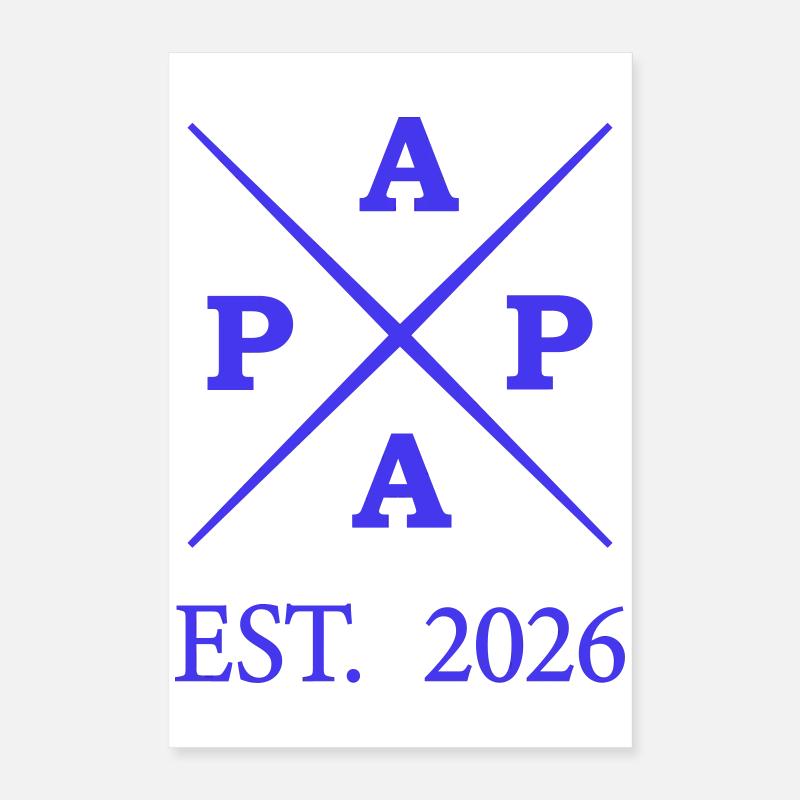 Papa Est 2026 Poster 40 x 60 cm