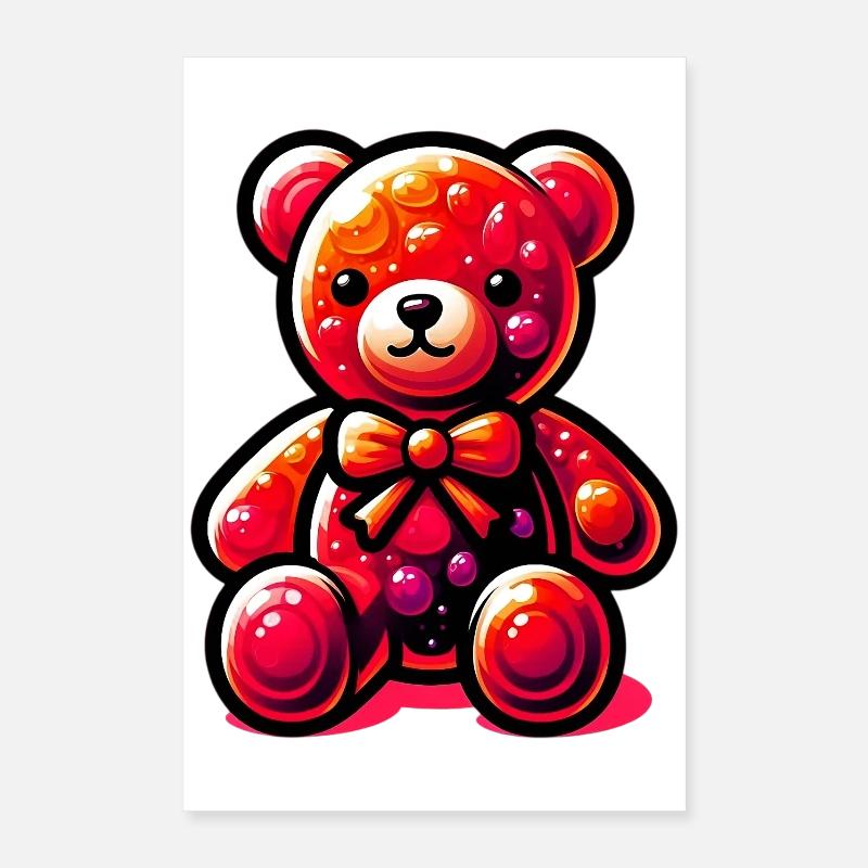 Bear Poster 16" x 24" (40x60 cm)