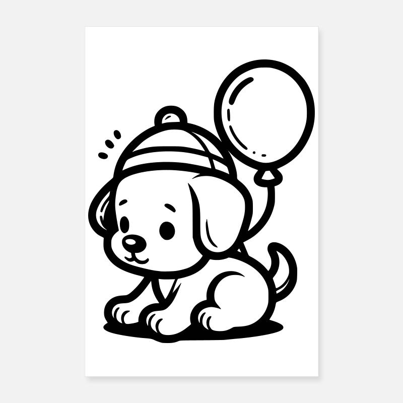 Puppy Poster 16" x 24" (40x60 cm)