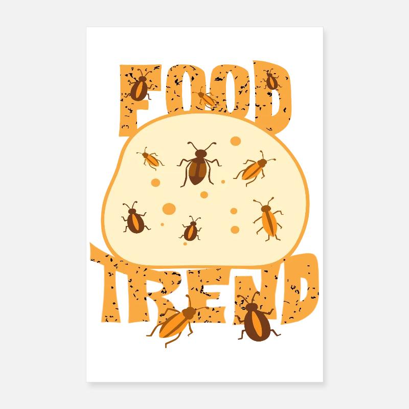 Insect Bread Poster 16" x 24" (40x60 cm)