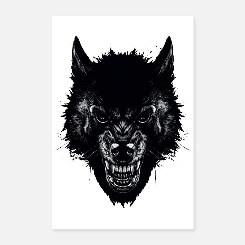 loup Poster 40 x 60 cm