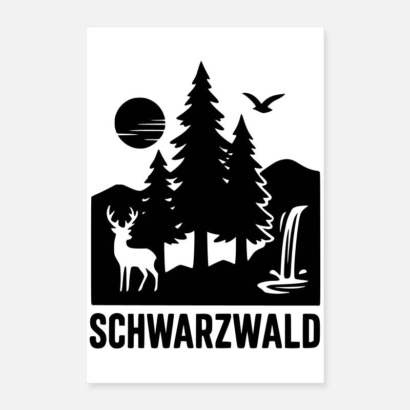 schwarzwald Poster 40x60 cm