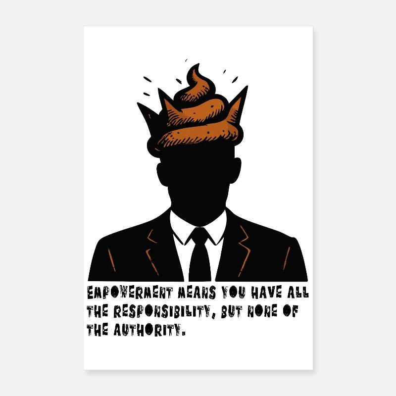 Principes de Leadershit Poster 40 x 60 cm