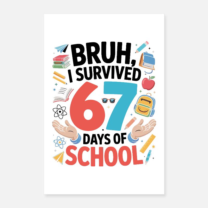 67 Schulanfangsfeier Poster 40x60 cm