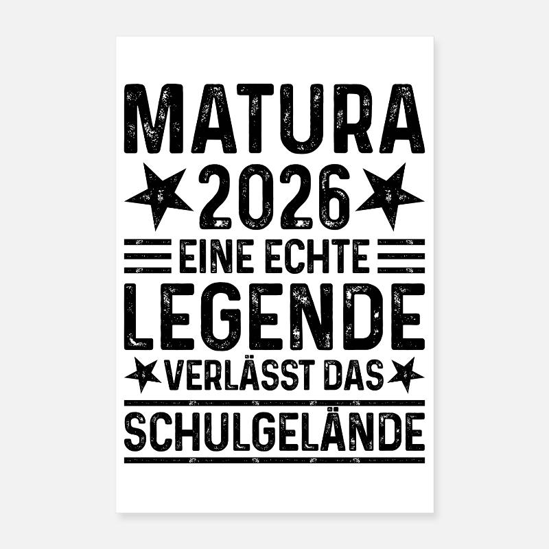 Matura 2026 : Une légende quitte l’enceinte de l’école Poster 40 x 60 cm