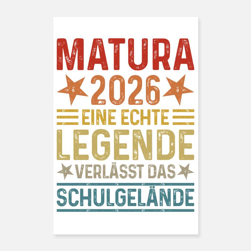 Matura 2026 : Une légende quitte l’enceinte de l’école Poster 40 x 60 cm