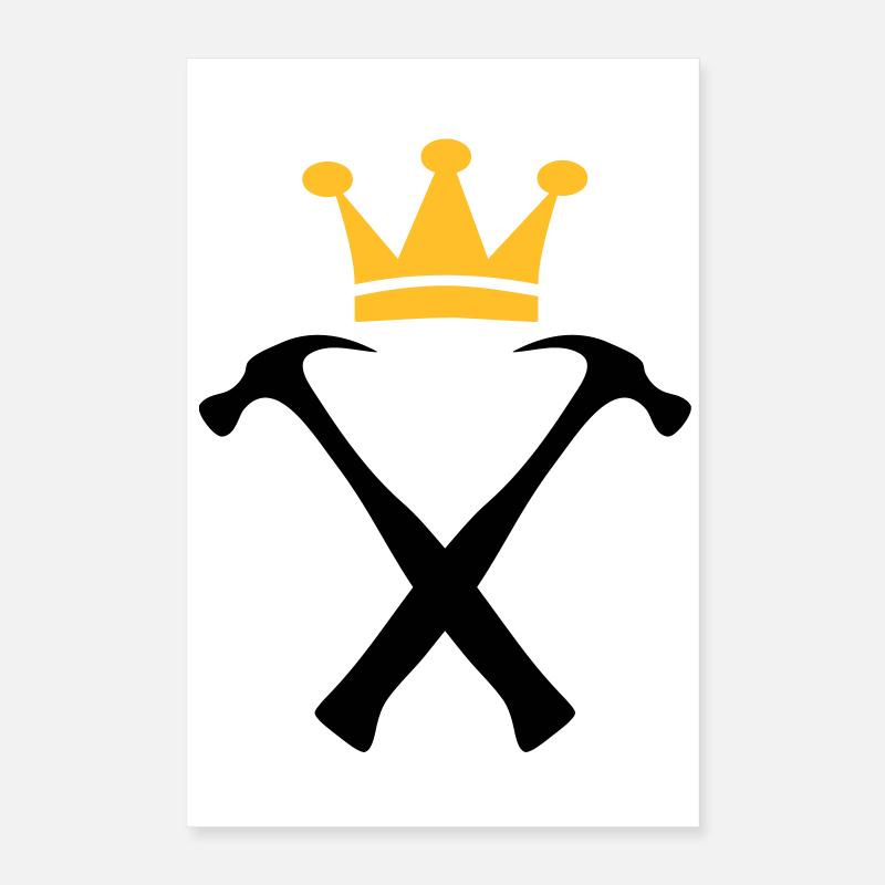 Der König der Heimwerker Poster 40x60 cm