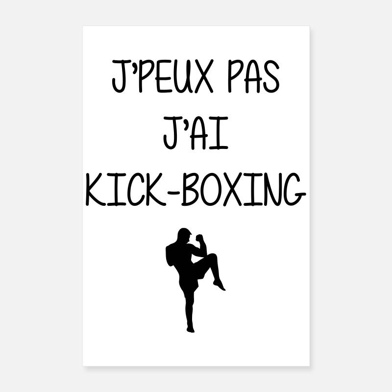Kickboxen / Kickboxing / Kickboxer / Kick Boxing Poster 40x60 cm