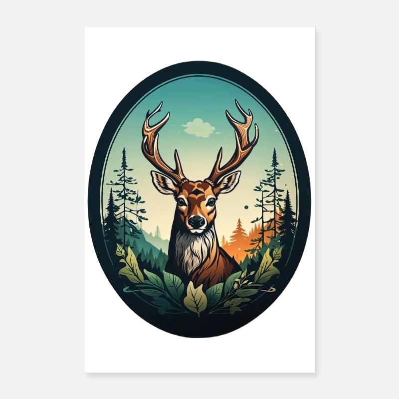 Renne Poster 40 x 60 cm