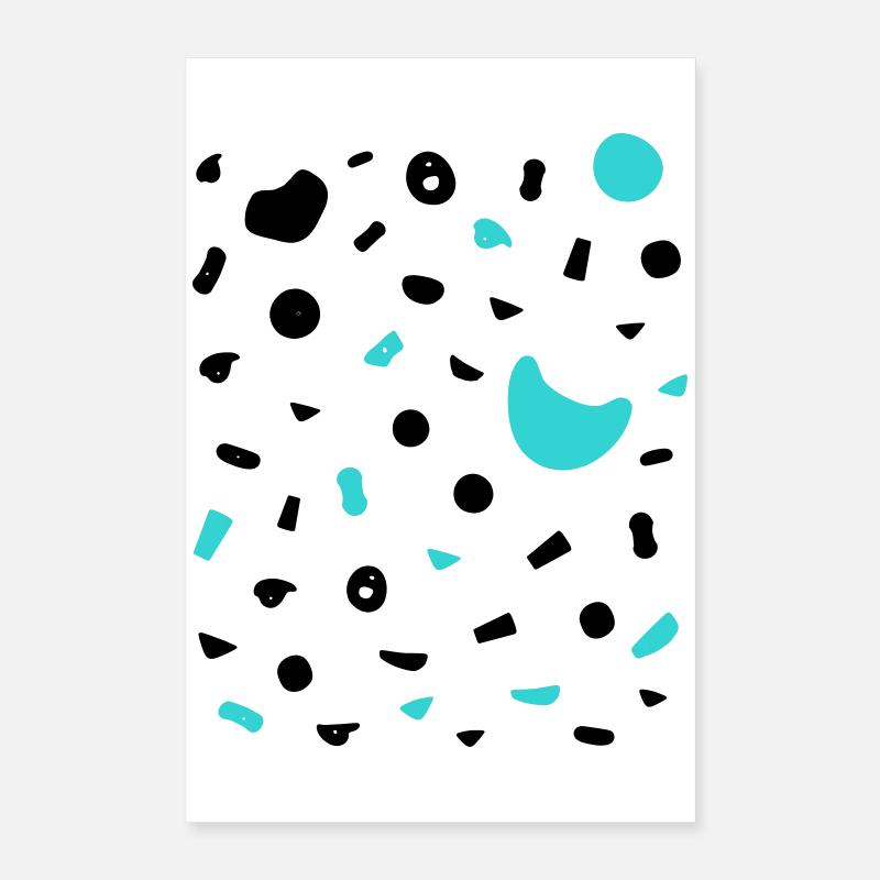 Boulder Projekt 7a Design Klettergriffe klettern Poster 40x60 cm