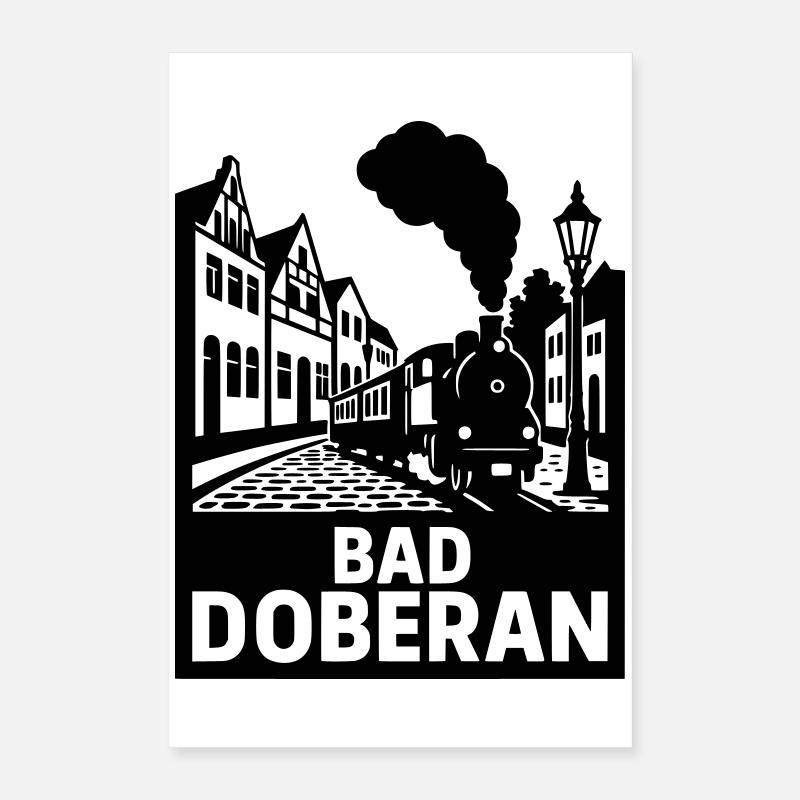 Mauvais Doberan Poster 40 x 60 cm