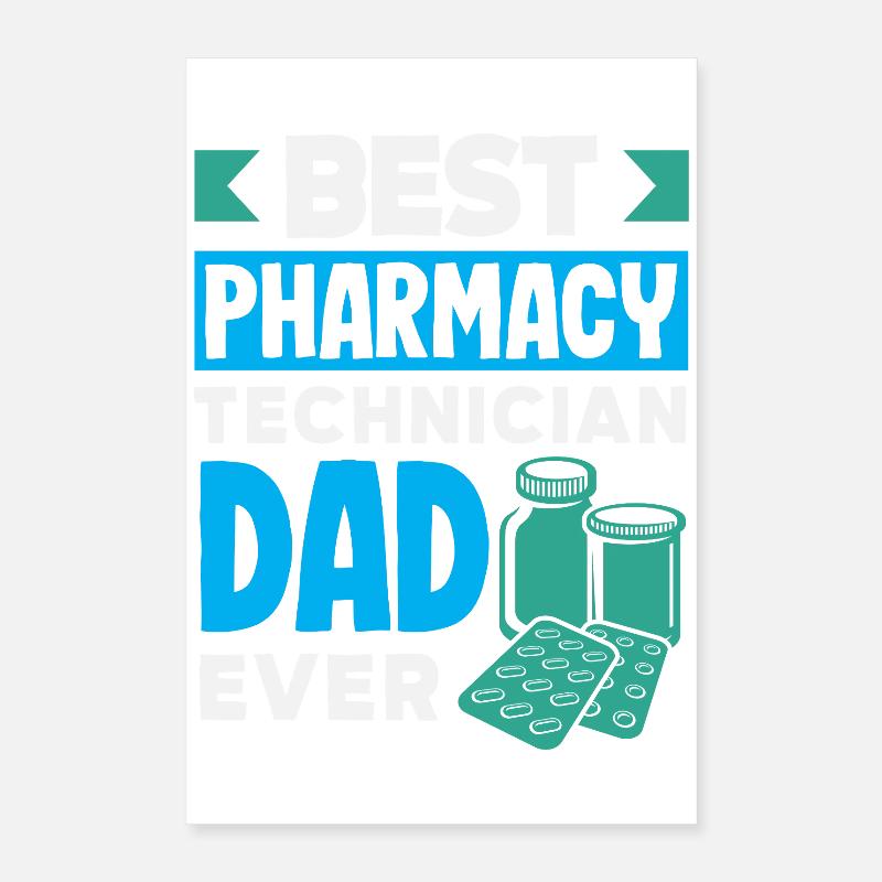 Apotheker Pharmazeutisch-technischer Poster 40x60 cm