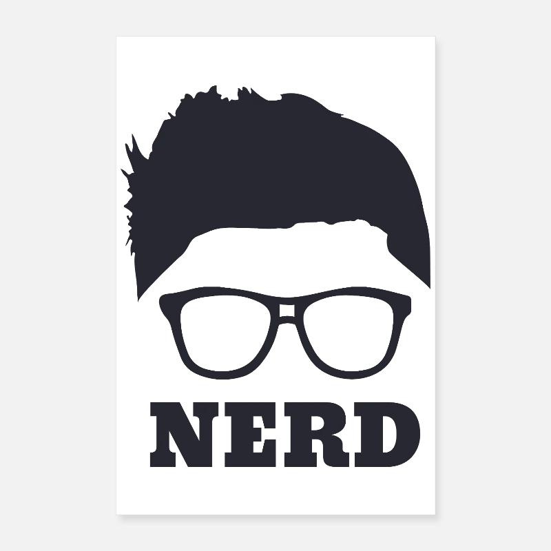 Nerd Poster 16" x 24" (40x60 cm)