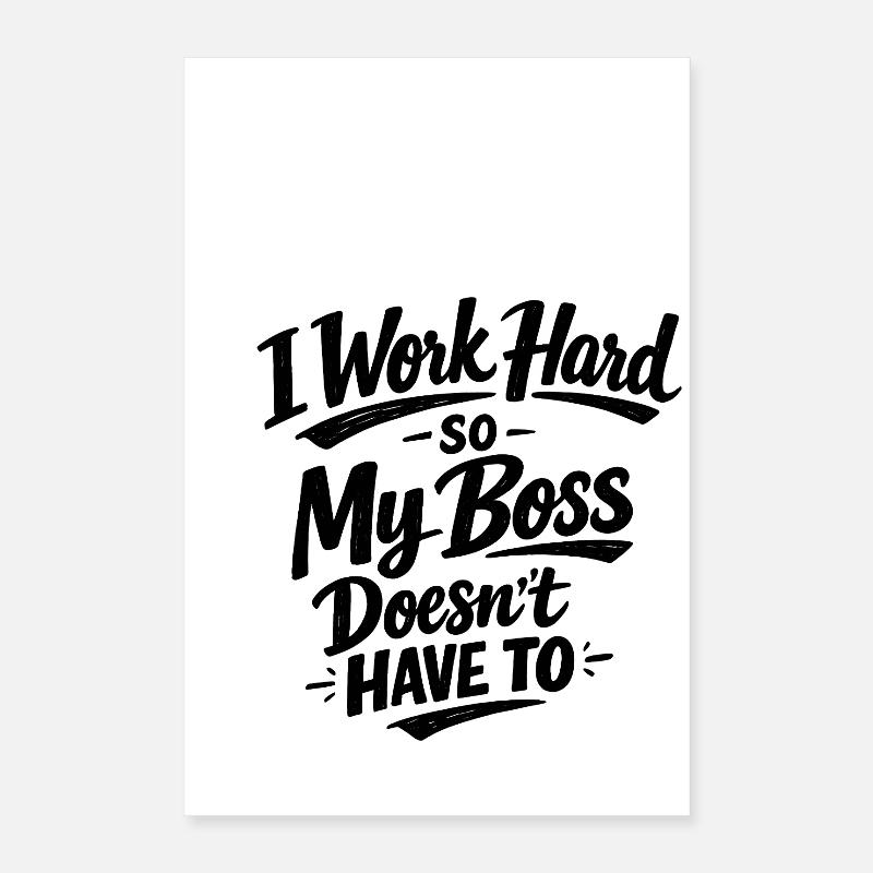 Funny Colleagues Sayings Work Colleague Poster 16" x 24" (40x60 cm)