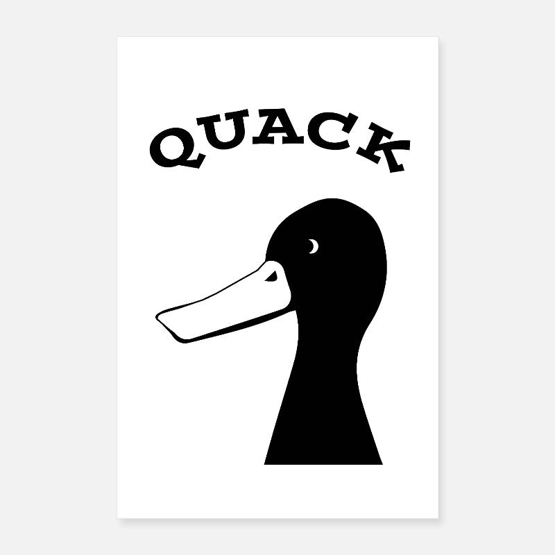 Duck Poster 16" x 24" (40x60 cm)