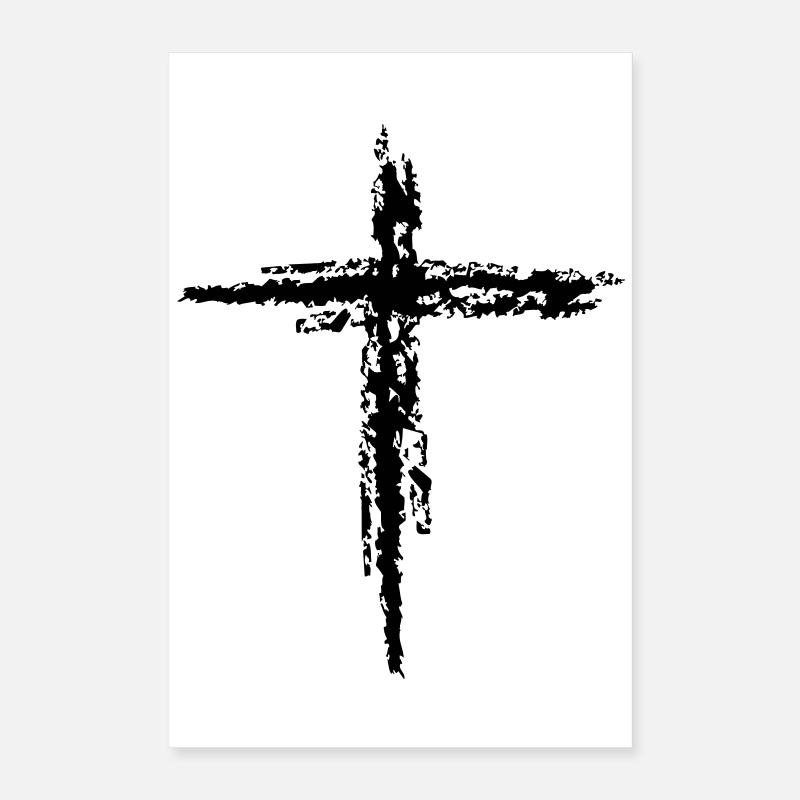 Kreuz Poster 40x60 cm