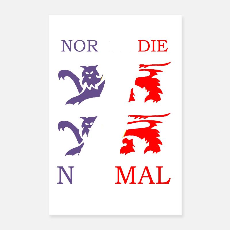 NORMANDIE / NORMAL Louis RUNEMBERG © Adagp Poster 40 x 60 cm